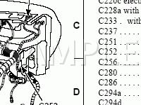 Dash Panel Components Diagram for 2004 Ford Crown Victoria  4.6 V8 CNG