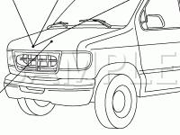 Air Cleaner Assembly Diagram for 2004 Ford E-250 Econoline  4.6 V8 GAS