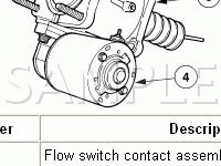 Electric Pump And Motor Assembly Diagram for 2004 Ford E-450 Econoline  5.4 V8 GAS