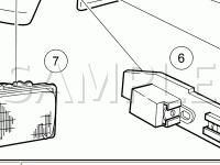 Lamp Components Location Diagram for 2004 Ford E-350 Econoline  5.4 V8 GAS