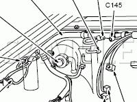 Engine Compartment Diagram for 2004 Ford E-450 Econoline  6.8 V10 GAS