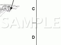 In Roof Panel Component Location Views Diagram for 2004 Ford Excursion  6.8 V10 GAS
