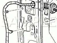 Door Components Diagram for 2004 Ford Expedition  4.6 V8 GAS