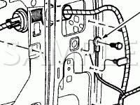 Rear Door Components Diagram for 2004 Ford Expedition  5.4 V8 GAS