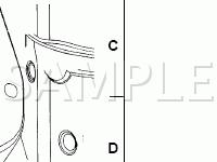 Engine Bulkhead Component Location Views Diagram for 2004 Ford Explorer  4.6 V8 GAS