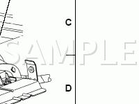 Center Console Component Location Views Diagram for 2004 Ford Explorer  4.6 V8 GAS