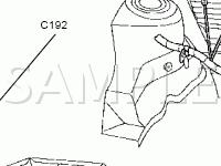 Engine Bulkhead Components Diagram for 2004 Ford Focus SE 2.3 L4 GAS