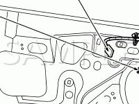 Front Door Components Diagram for 2004 Ford Focus ZX5 2.3 L4 GAS