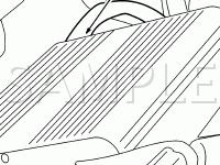 Behind Luggage Compartment Lining Components Diagram for 2004 Ford Focus ZTW 2.3 L4 GAS