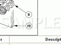 Refrigeration System Components Diagram for 2004 Ford F-150 Pickup Heritage 4.2 V6 GAS
