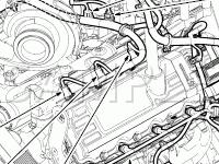 Engine Diagram for 2004 Ford F-550 Super Duty Pickup  6.0 V8 DIESEL
