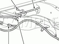 Rear Body Components Diagram for 2004 Ford F-250 Super Duty Pickup  6.0 V8 DIESEL