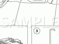 Electronic Automatic Temperature Control System interiorComponents Diagram for 2004 Ford F-250 Super Duty Pickup  6.8 V10 GAS