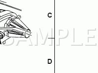 Transmission Wiring Harness and Connectors Diagram for 2004 Ford F-250 Super Duty Pickup  6.8 V10 GAS