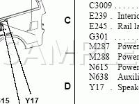 Vehicle Interior Diagram for 2004 Ford F-350 Super Duty Pickup  6.8 V10 GAS
