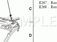In Roof   Diagram for 2004 Ford F-350 Super Duty Pickup  6.8 V10 GAS