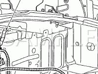Engine Compartment Components Diagram for 2004 Ford Freestar  3.9 V6 GAS
