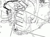 Engine Compartment Components Diagram for 2004 Ford Freestar SE 3.9 V6 GAS