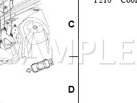 RH Engine Compartment  Diagram for 2004 Lincoln LS  3.9 V8 GAS