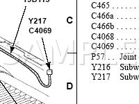 Luggage Compartment,LH Side Front Diagram for 2004 Lincoln LS  3.9 V8 GAS