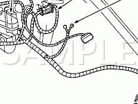 Engine Compartment Component Locations Diagram for 2004 Mercury Marauder  4.6 V8 GAS