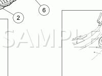 Exhaust System Diagram for 2004 Mercury Marauder  4.6 V8 GAS