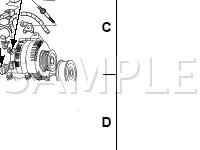 Engine Compartment Diagram for 2004 Mercury Mountaineer  4.0 V6 GAS