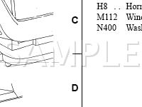 Engine Compartment Diagram for 2004 Mercury Mountaineer Premier 4.6 V8 GAS