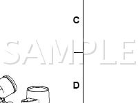 Engine Compartment Diagram for 2004 Mercury Mountaineer  4.6 V8 GAS