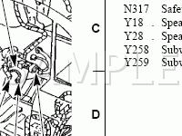 Full Body, Coupe Diagram for 2004 Ford Mustang  3.8 V6 GAS