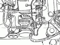 Engine Compartment Components Diagram for 2004 Ford Mustang  3.9 V6 GAS