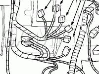 Instrument Panel Diagram for 2004 Lincoln Navigator  5.4 V8 GAS