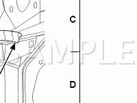 Engine Compartment, Rear, Top Diagram for 2004 Ford Ranger  3.0 V6 GAS