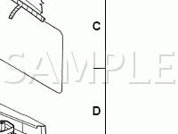 Vehicle Underbody, LH Side Diagram for 2004 Ford Ranger  4.0 V6 GAS