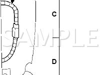 Under Driver Seat Diagram for 2004 Mercury Sable  3.0 V6 GAS