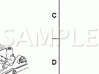 Engine Compartment Diagram for 2004 Ford Taurus  3.0 V6 GAS