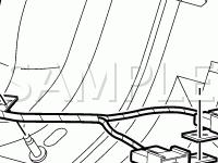 Rear Seat Components Diagram for 2004 Lincoln Town CAR Ultimate 4.6 V8 GAS