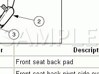 Front Seat-Manual Diagram for 2005 Ford E-150 Econoline  4.6 V8 GAS