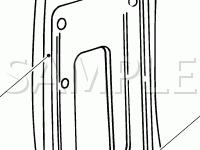 Handle and Latches-Hinged Rear Side Cargo Door Diagram for 2005 Ford E-150 Econoline  4.6 V8 GAS