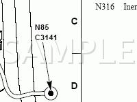 Kick Panel,RH Side Diagram for 2005 Ford E-250 Econoline  4.6 V8 GAS
