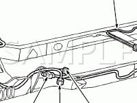Vehicle Underbody Components Diagram for 2005 Ford E-350 Econoline  5.4 V8 CNG