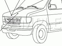 Air Cleaner Assembly Diagram for 2005 Ford E-250 Econoline  5.4 V8 GAS
