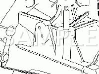 Vehicle Speed Sensor and Reversing Lamps Switch Diagram for 2005 Ford Escape  2.3 L4 GAS