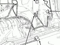 Connectors and Grounds Diagram for 2005 Ford Escape  2.3 L4 GAS