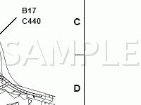 Vehicle Floor,LH Side Rear Diagram for 2005 Ford Escape  3.0 V6 GAS