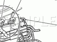 Behind Dash Panel Components Diagram for 2005 Ford Excursion  6.0 V8 DIESEL