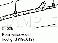 Liftgate Components Diagram for 2005 Ford Expedition  5.4 V8 GAS