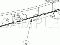 Parking Brake System Components Diagram for 2005 Ford Explorer Sport Trac  4.0 V6 GAS