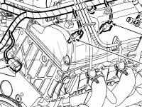 Engine,Rear Diagram for 2005 Ford Explorer Sport Trac  4.0 V6 GAS