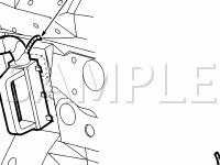LH A-Pillar Diagram for 2005 Ford Explorer Sport Trac  4.0 V6 GAS